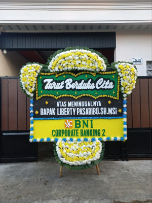 Papan Bunga Duka di Perkamil