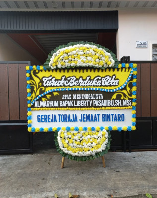 Papan Bunga Duka di Perkamil