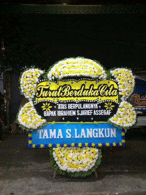 Papan Bunga Duka di Perkamil