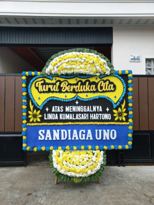Papan Bunga Duka di Perkamil